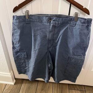 L.L. Bean Men's Slate Blue Cargo Shorts